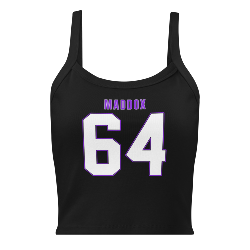 Maddox Williams | Jersey Style Women's Micro-Rib Tank Top