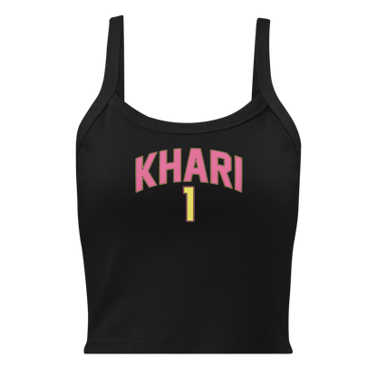 Khari Barrett | Jersey Style Women's Micro-Rib Tank Top