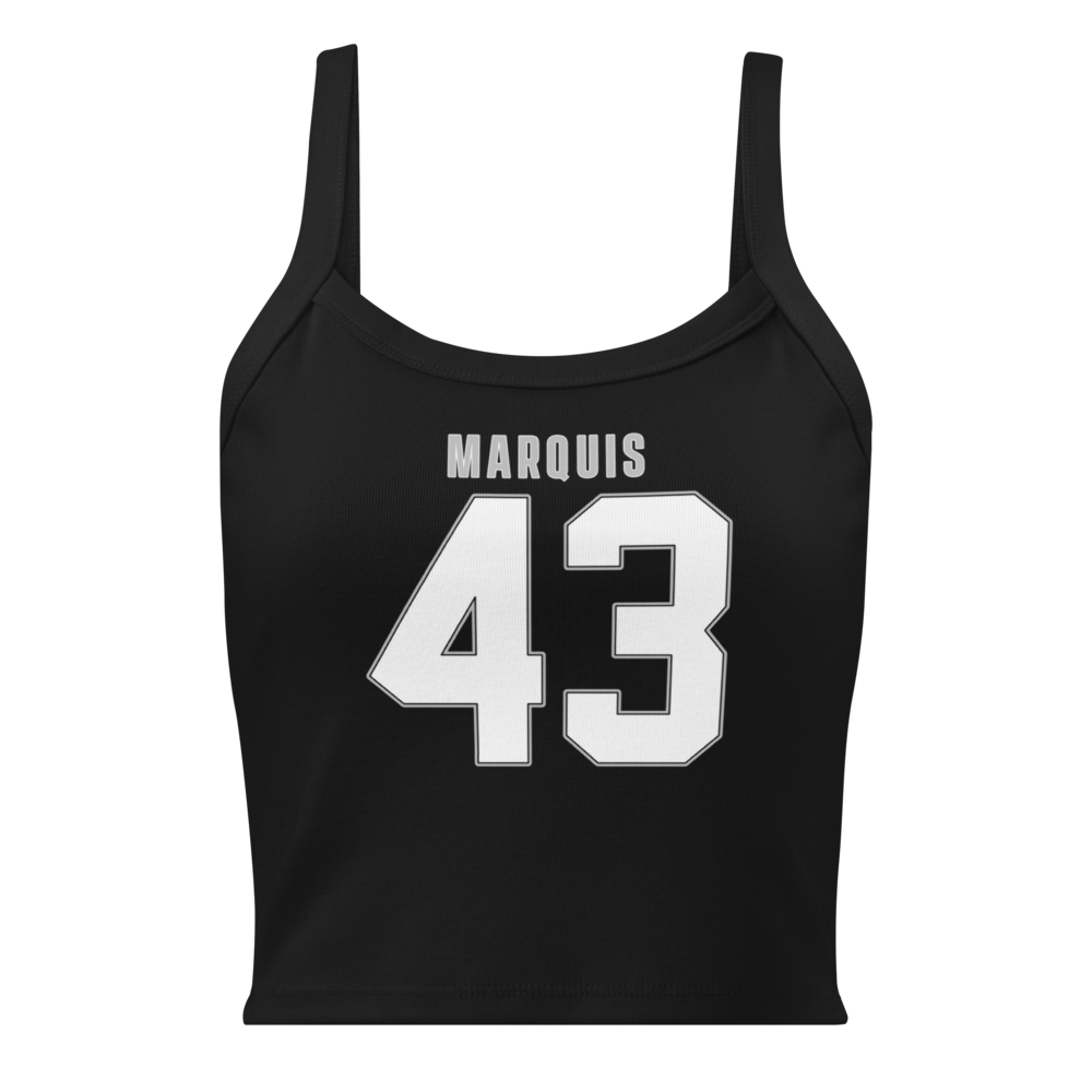 MarQuis Allen | Jersey Style Women's Micro-Rib Tank Top