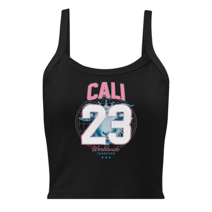 Cali Davis | Jersey Style Women's Micro-Rib Tank Top