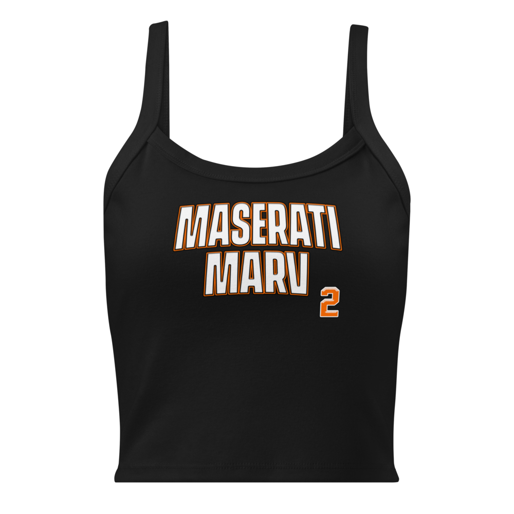 Marvin Brown | Jersey Style Women's Micro-Rib Tank Top
