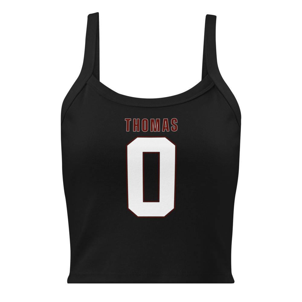 D’Vonte Thomas | Jersey Style Women's Micro-Rib Tank Top