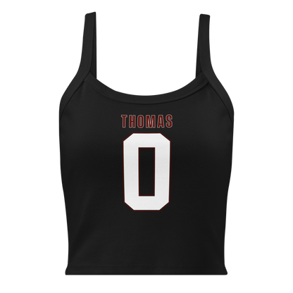 D’Vonte Thomas | Jersey Style Women's Micro-Rib Tank Top