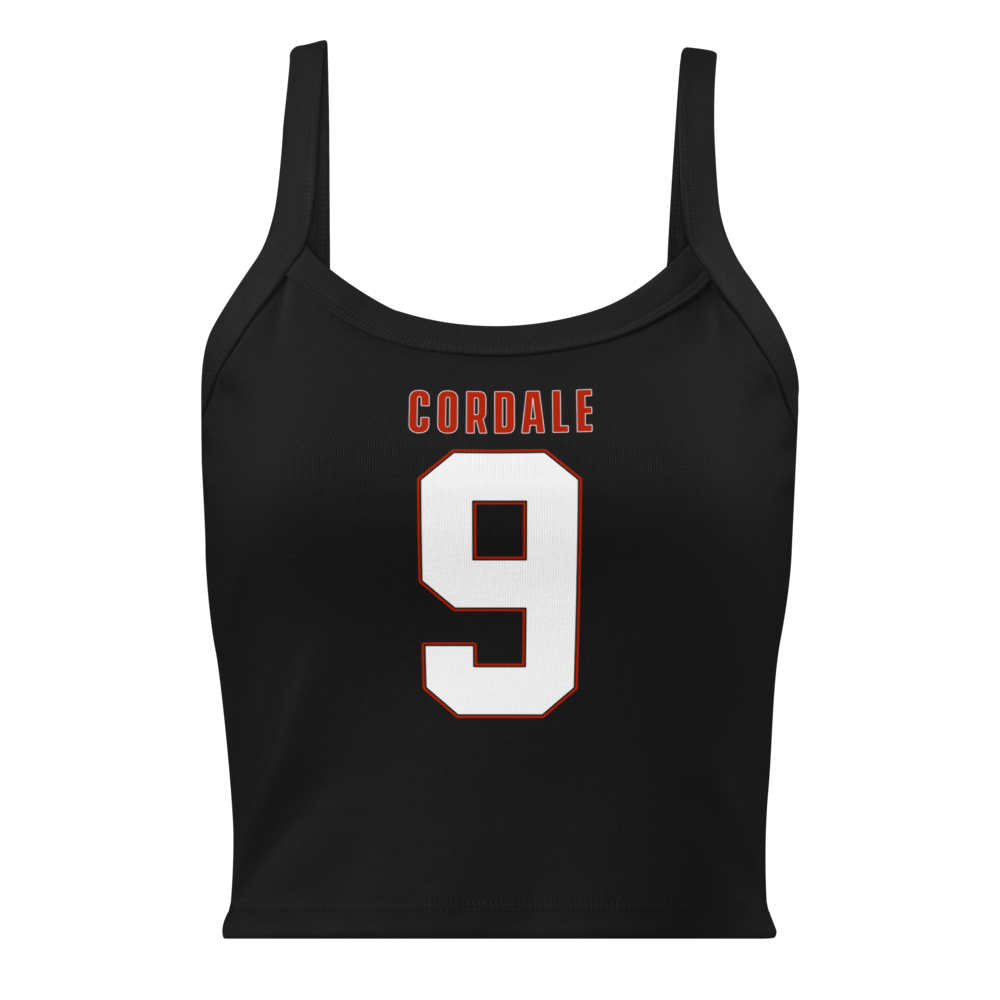 Cordale Scott Jr | Jersey Style Women's Micro-Rib Tank Top
