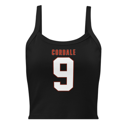 Cordale Scott Jr | Jersey Style Women's Micro-Rib Tank Top