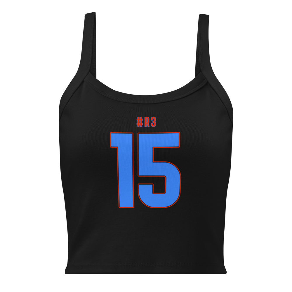 Dezman White | Jersey Style Women's Micro-Rib Tank Top