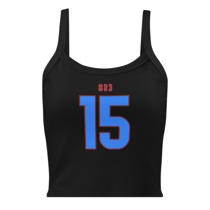 Dezman White | Jersey Style Women's Micro-Rib Tank Top