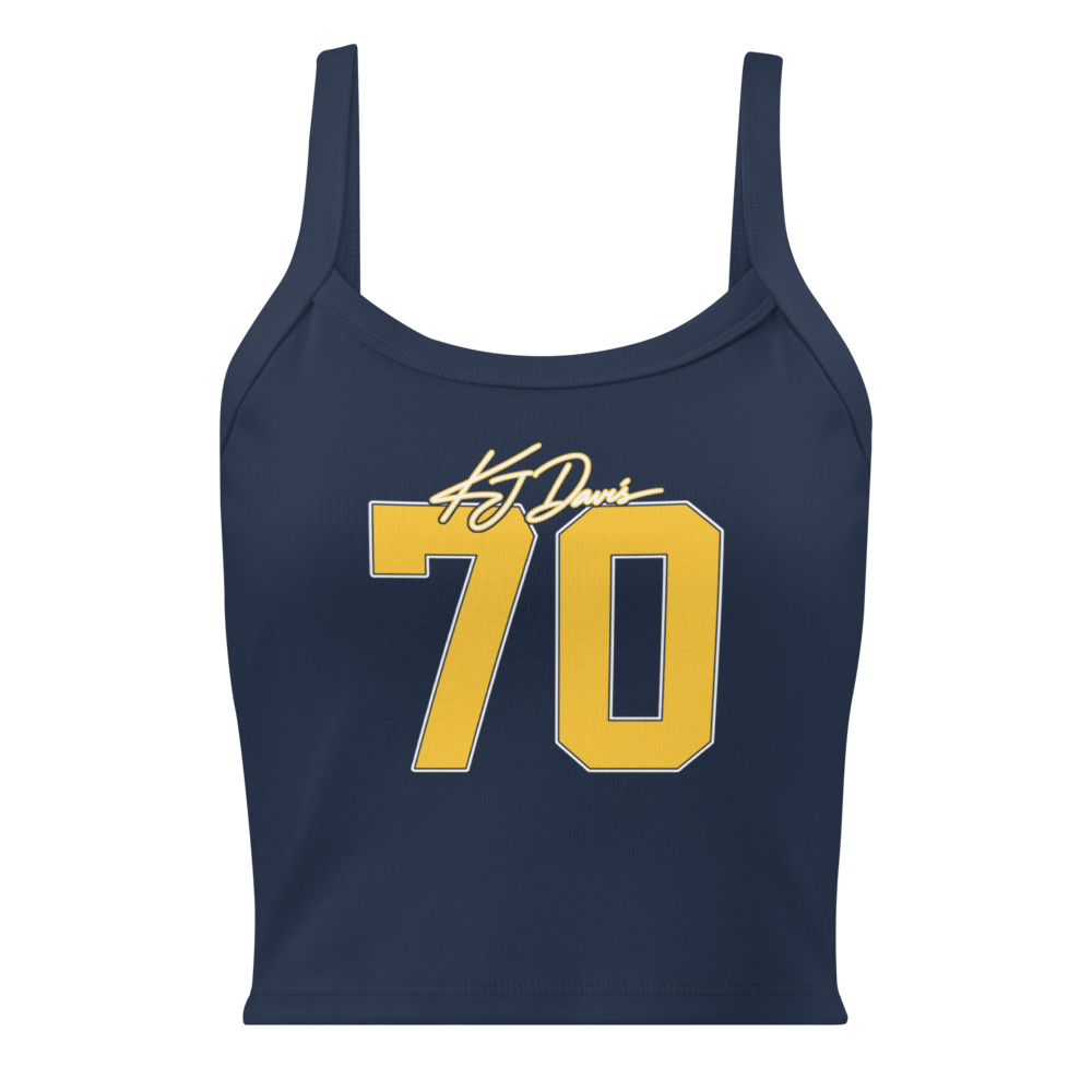 KJ Davis | Jersey Style Women's Micro-Rib Tank Top