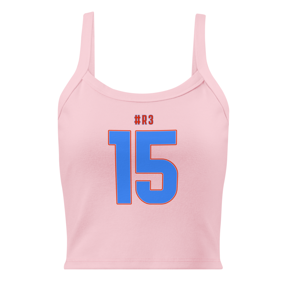 Dezman White | Jersey Style Women's Micro-Rib Tank Top