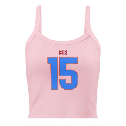 Dezman White | Jersey Style Women's Micro-Rib Tank Top