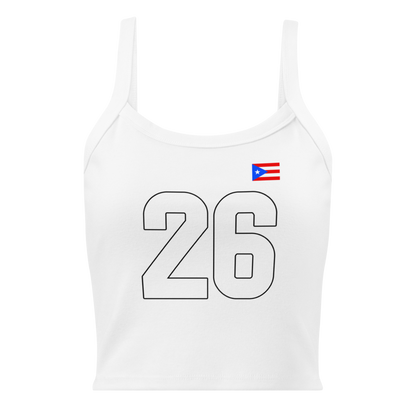 Xavier Quinones | Jersey Style Women’s Micro-Rib Tank Top