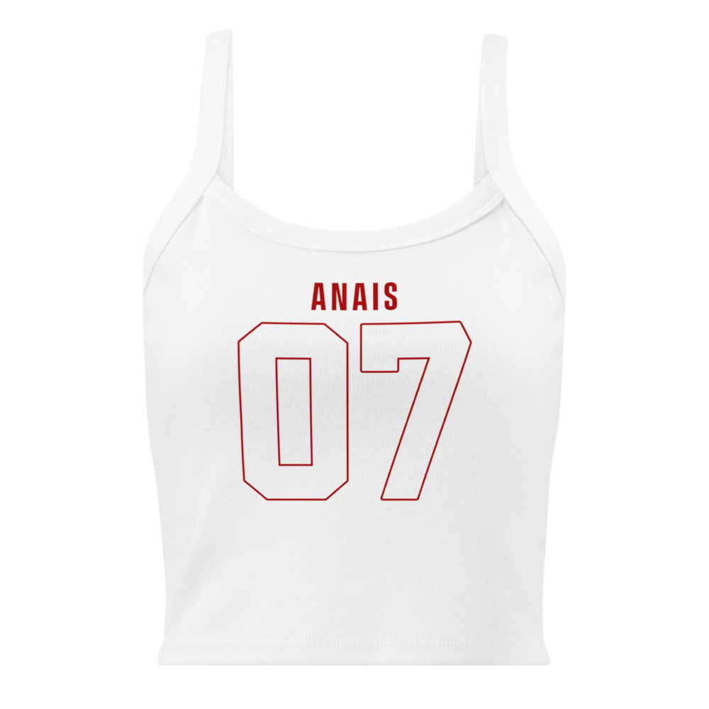 Anais Martinez | Jersey Style Women’s Micro-Rib Tank Top