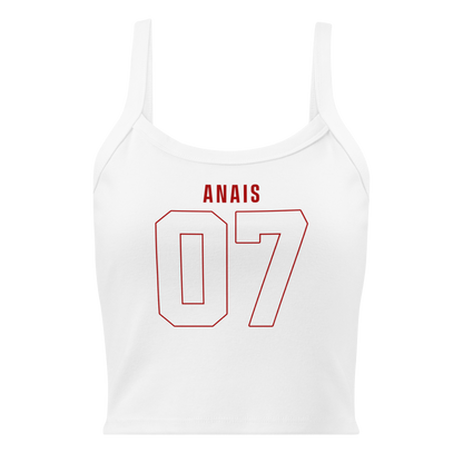 Anais Martinez | Jersey Style Women’s Micro-Rib Tank Top