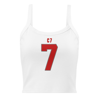 Carter Spikes | Jersey Style Women's Micro-Rib Tank Top