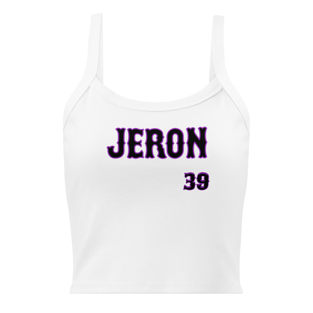 Jeron Flores | Jersey Style Women's Micro-Rib Tank Top