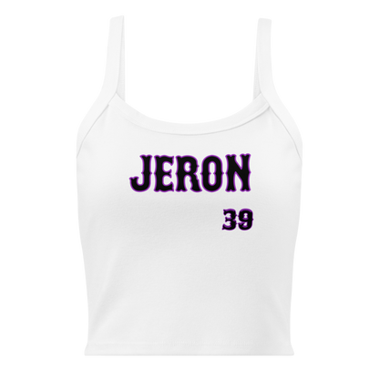 Jeron Flores | Jersey Style Women's Micro-Rib Tank Top