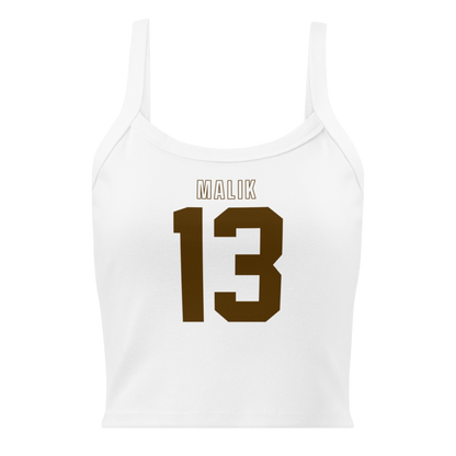 Malik Polk | Jersey Style Women's Micro-Rib Tank Top