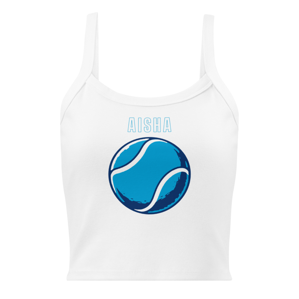 Aisha Merchant | Jersey Style Women's Micro-Rib Tank Top