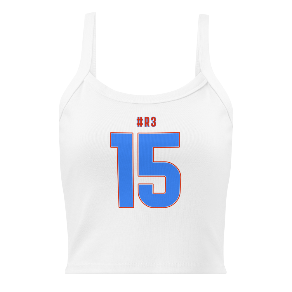 Dezman White | Jersey Style Women's Micro-Rib Tank Top