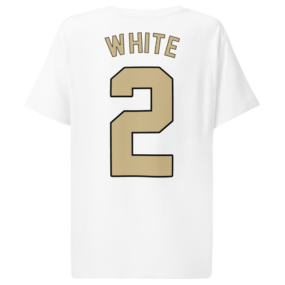 Trace White | Jersey Style Women’s Shirt