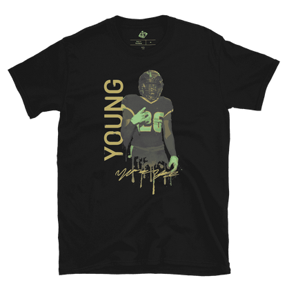 Yasias Young | Mural Front Print T-shirt - Clutch - Clothing