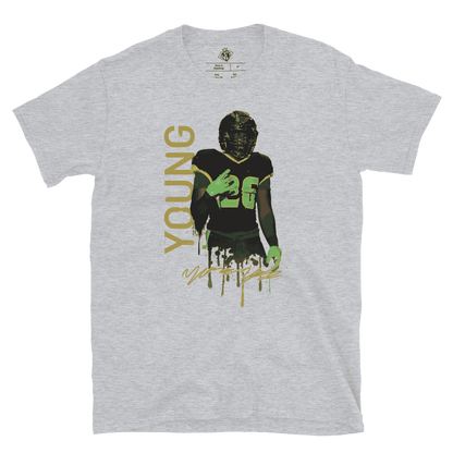 Yasias Young | Mural Front Print T-shirt - Clutch - Clothing