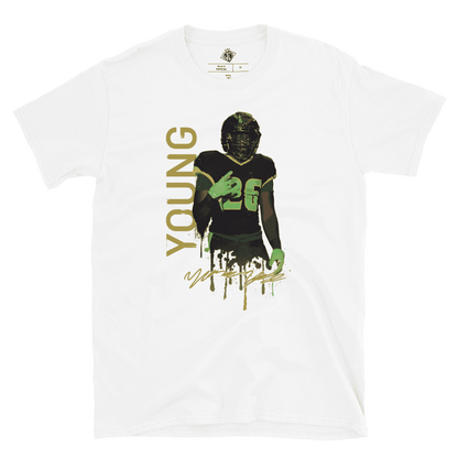 Yasias Young | Mural Front Print T-shirt - Clutch - Clothing