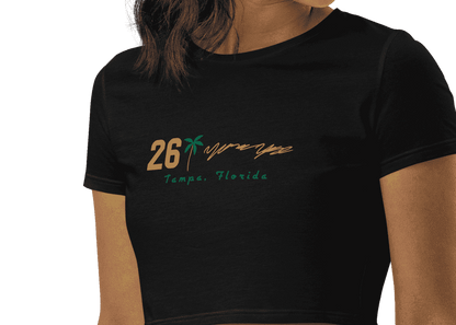 Yasias Young | Player Patch Organic Crop Top - Clutch - Clothing