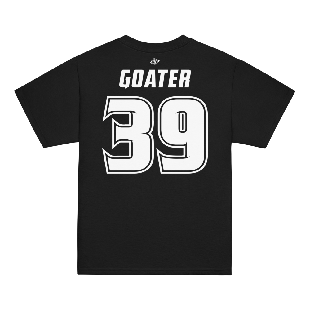 Luke Goater | Black & White Youth Shirt