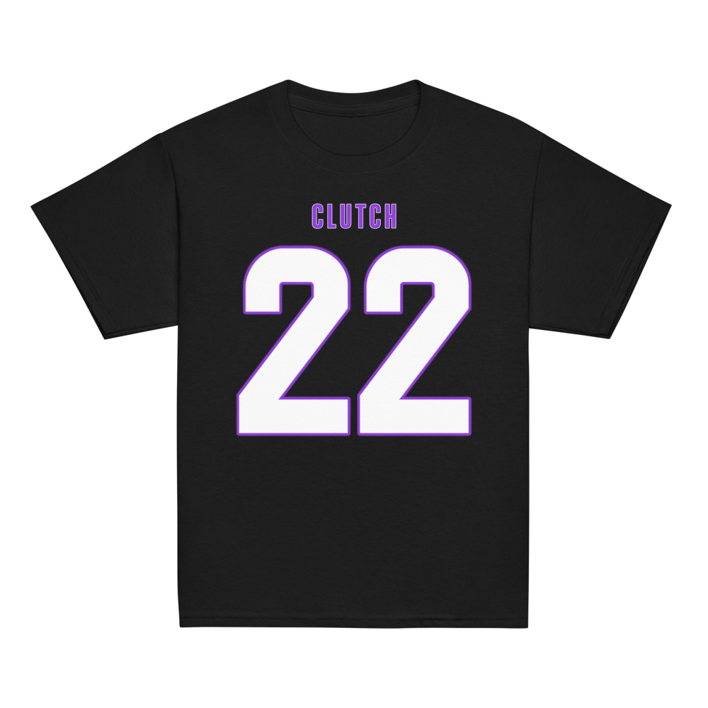 Clutch Booster Sample | Jersey Style Youth Shirt