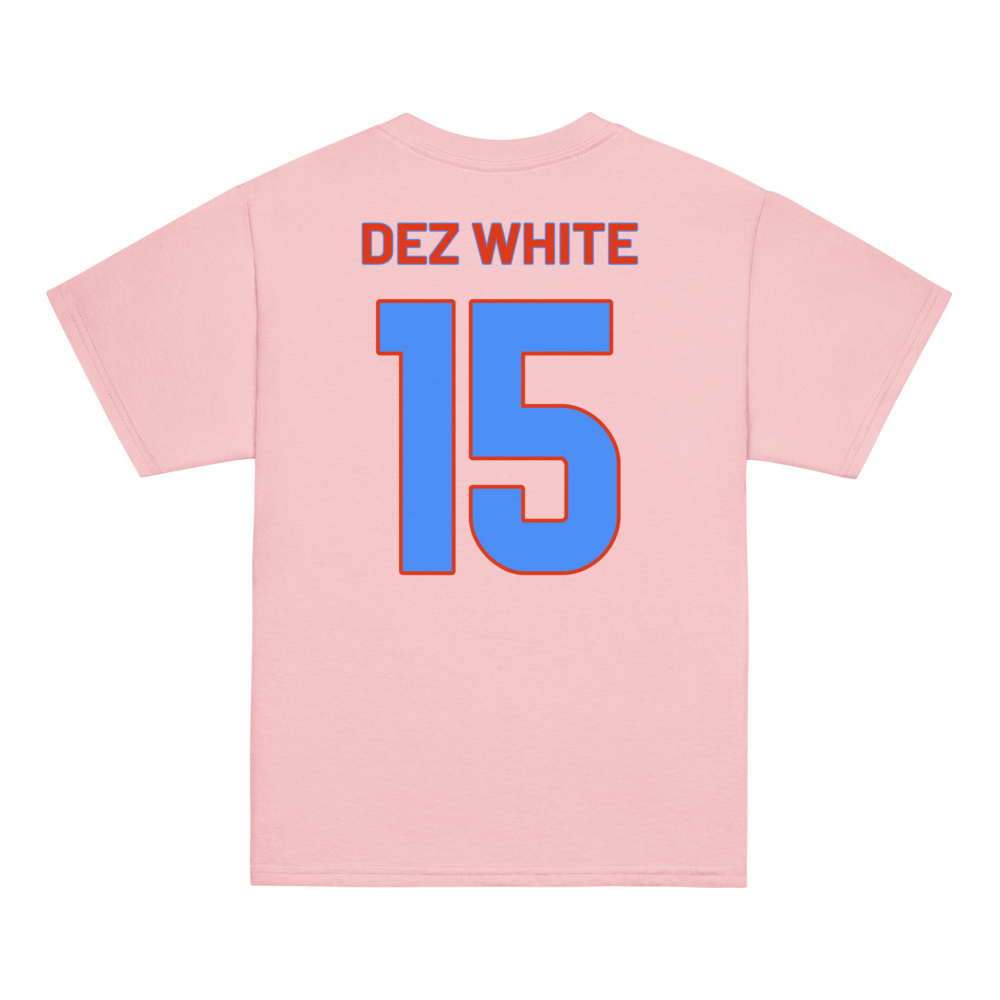 Dezman White | Jersey Style Youth Shirt