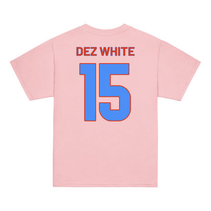 Dezman White | Jersey Style Youth Shirt