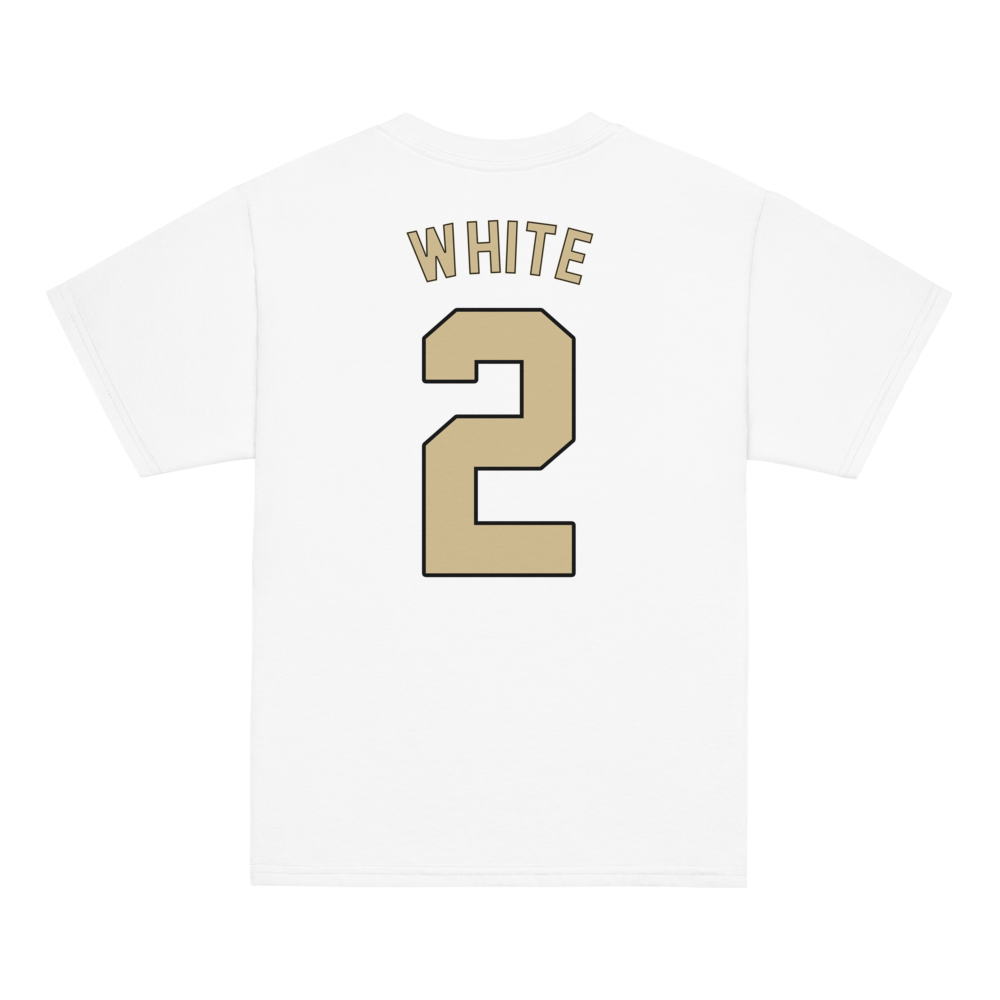 Trace White | Jersey Style Youth Shirt