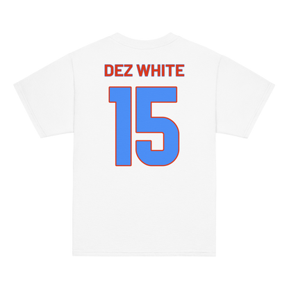 Dezman White | Jersey Style Youth Shirt