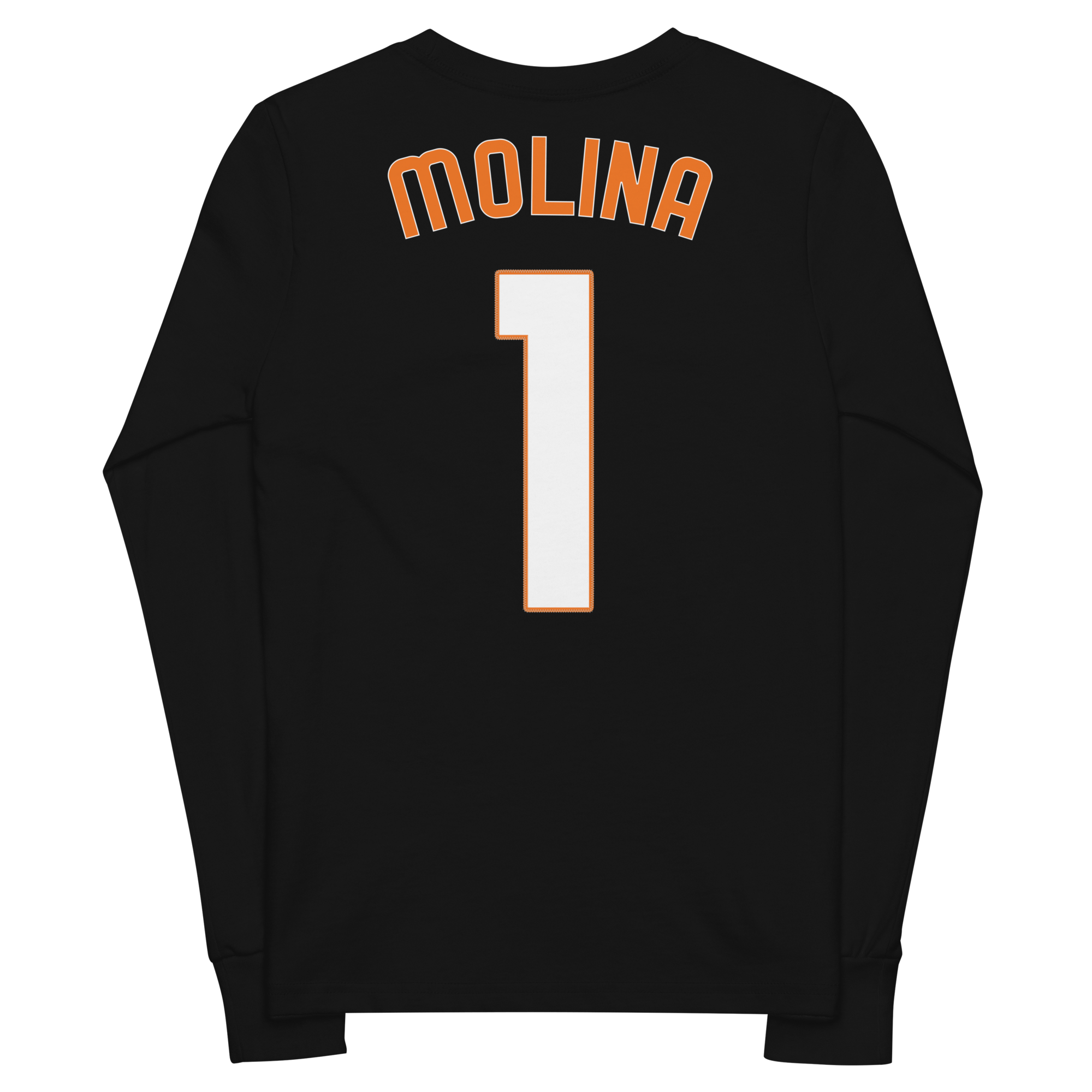 Jamie Molina | Jersey-Style Youth Long Sleeve Shirt