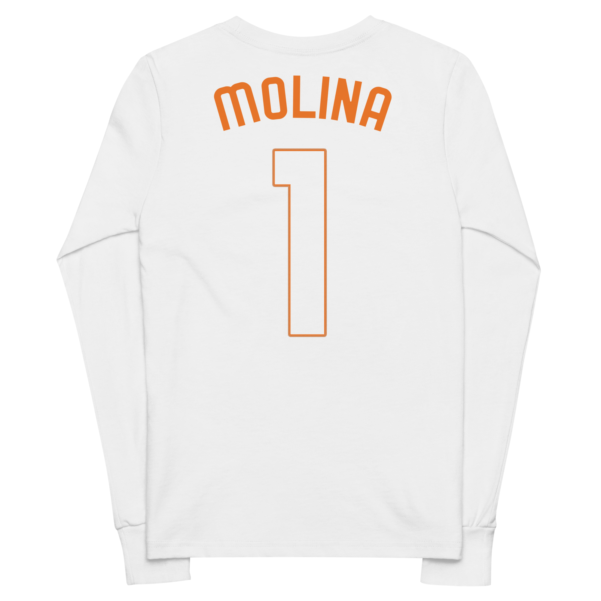 Jamie Molina | Jersey-Style Youth Long Sleeve Shirt